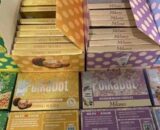 Polkadot chocolate bar infused with psilocybin mushrooms for therapeutic or recreational Use