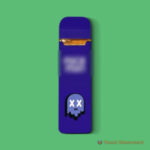 THC Vape Pen 1 ML PACK MAN Blueberry
